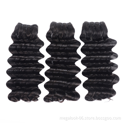 Top Quality 15A Cuticle Aligned Double Drawn Loose Wave Virgin Brazilian Hair Bundles